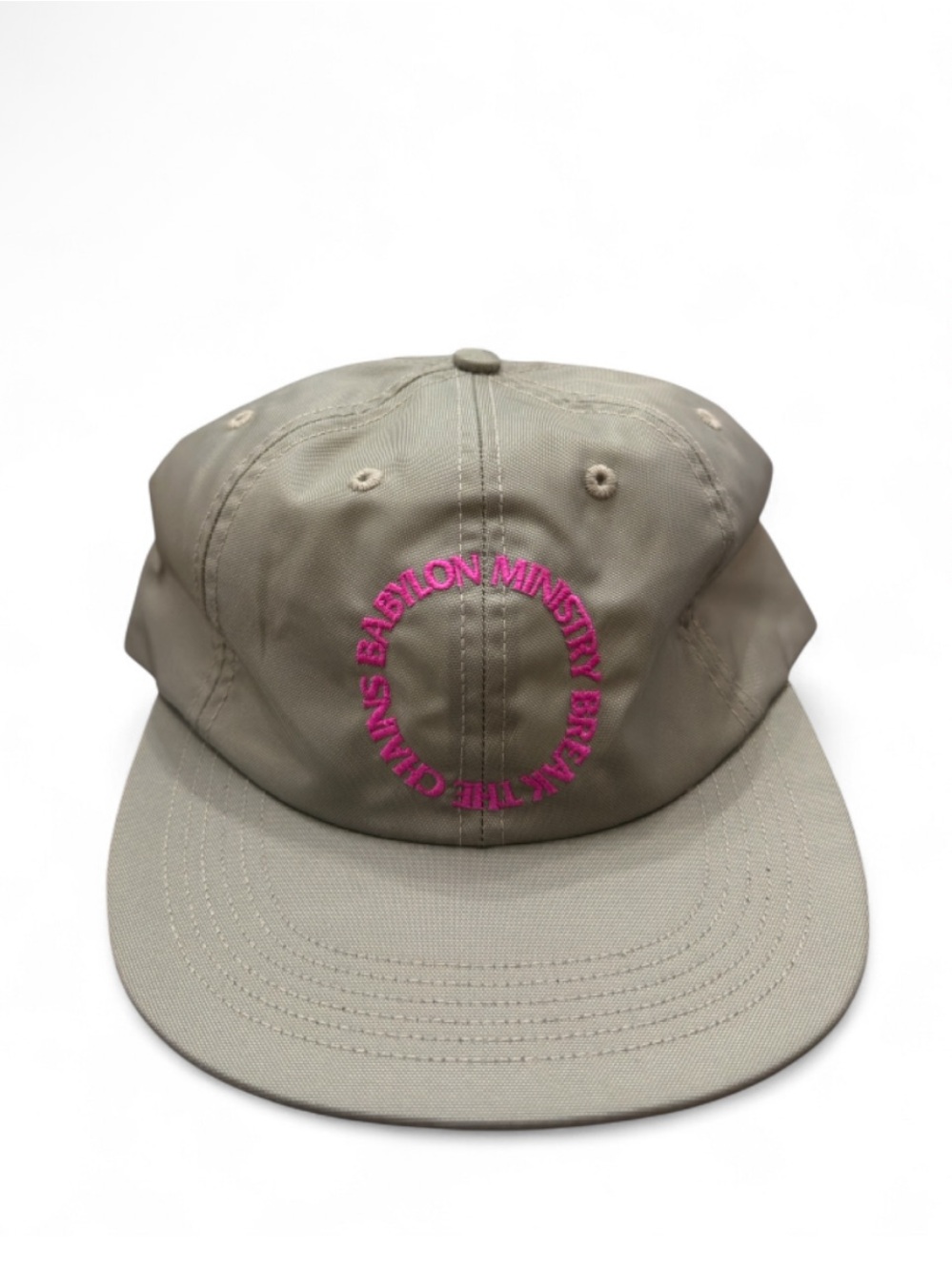 Babylon Nylon Cap with Adjustable Leather Strap (NEW) - Picture 2 of 4